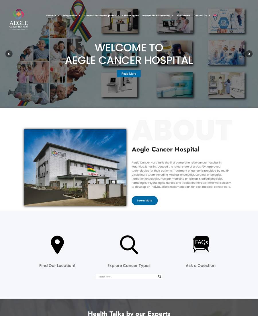 Aegle Cancer Hospital project