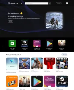 Gamers.mu website