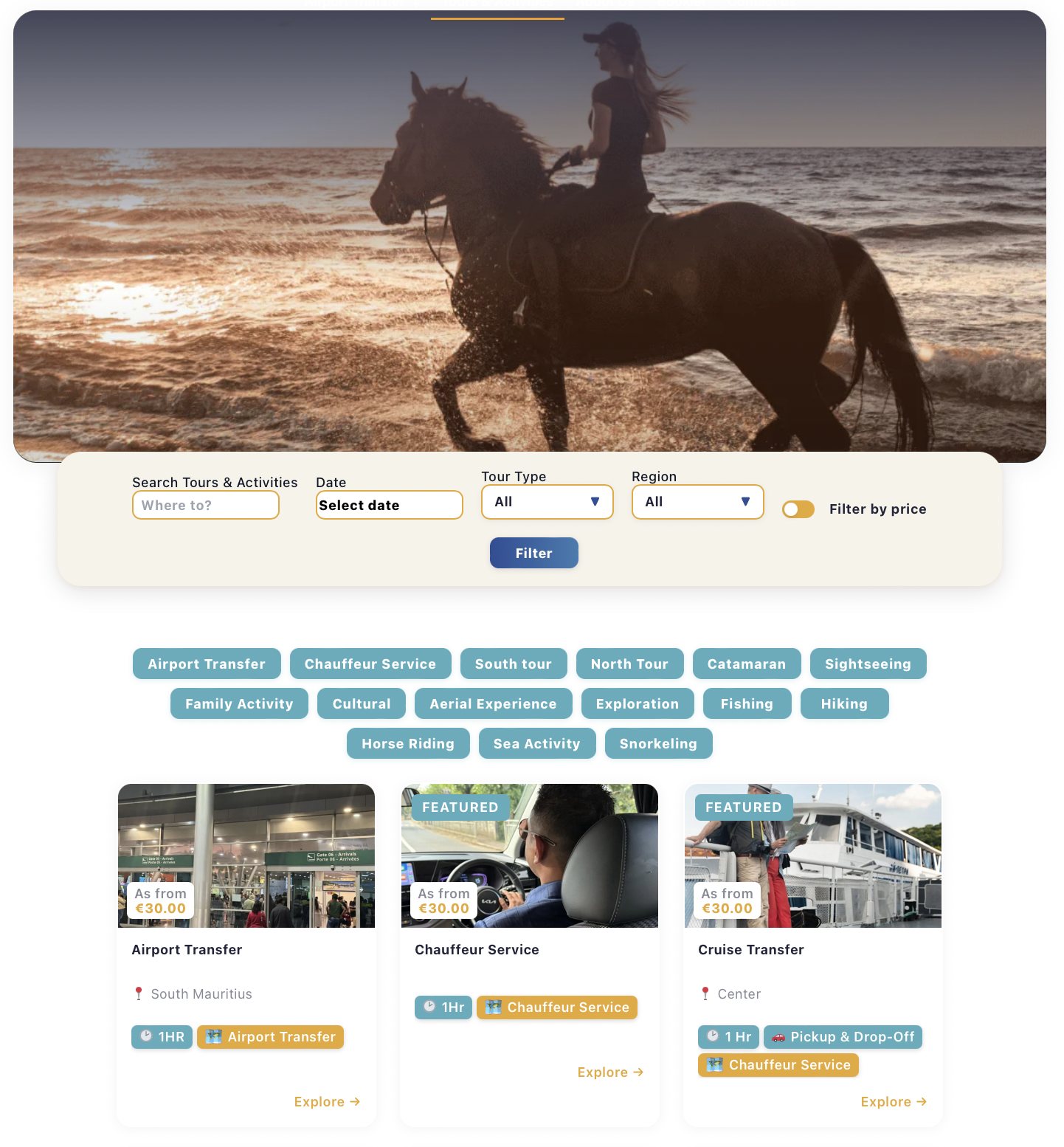 Holiday Wonders website